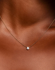 Floating Diamond Necklace