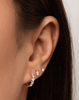 Tiny Marquise Studs