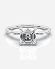 Isabella Hidden Halo Asscher