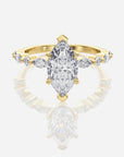 Marquise förlovningsring 18K guld – Aveline Fancy Stone | Ophira & Co
