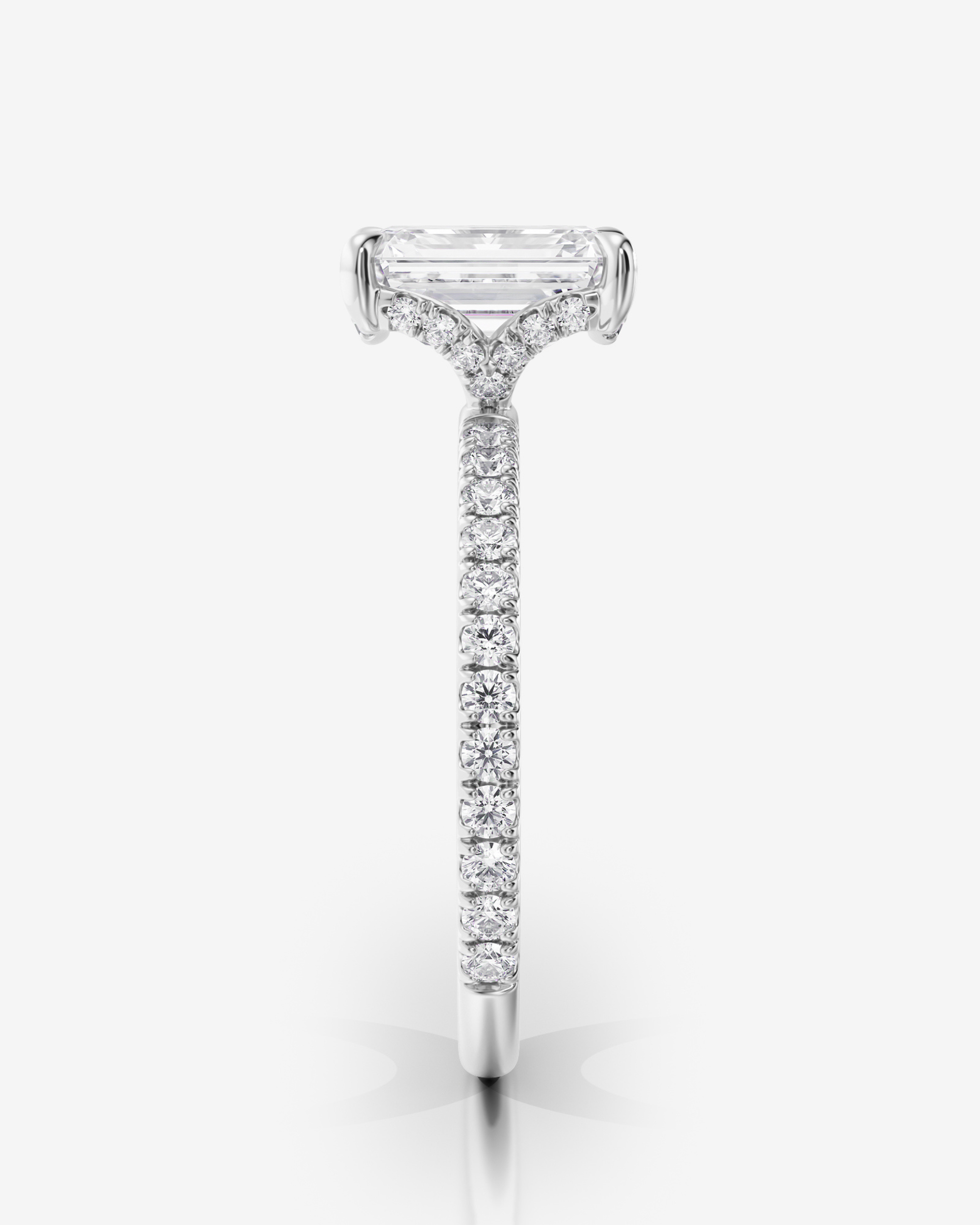 Celeste Hidden Halo &amp; Sidostenar Emerald