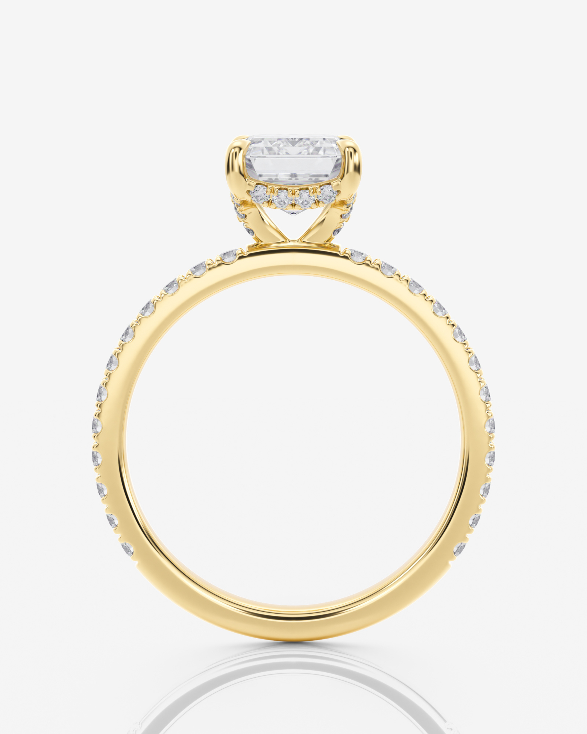 Celeste Hidden Halo &amp; Sidostenar Emerald