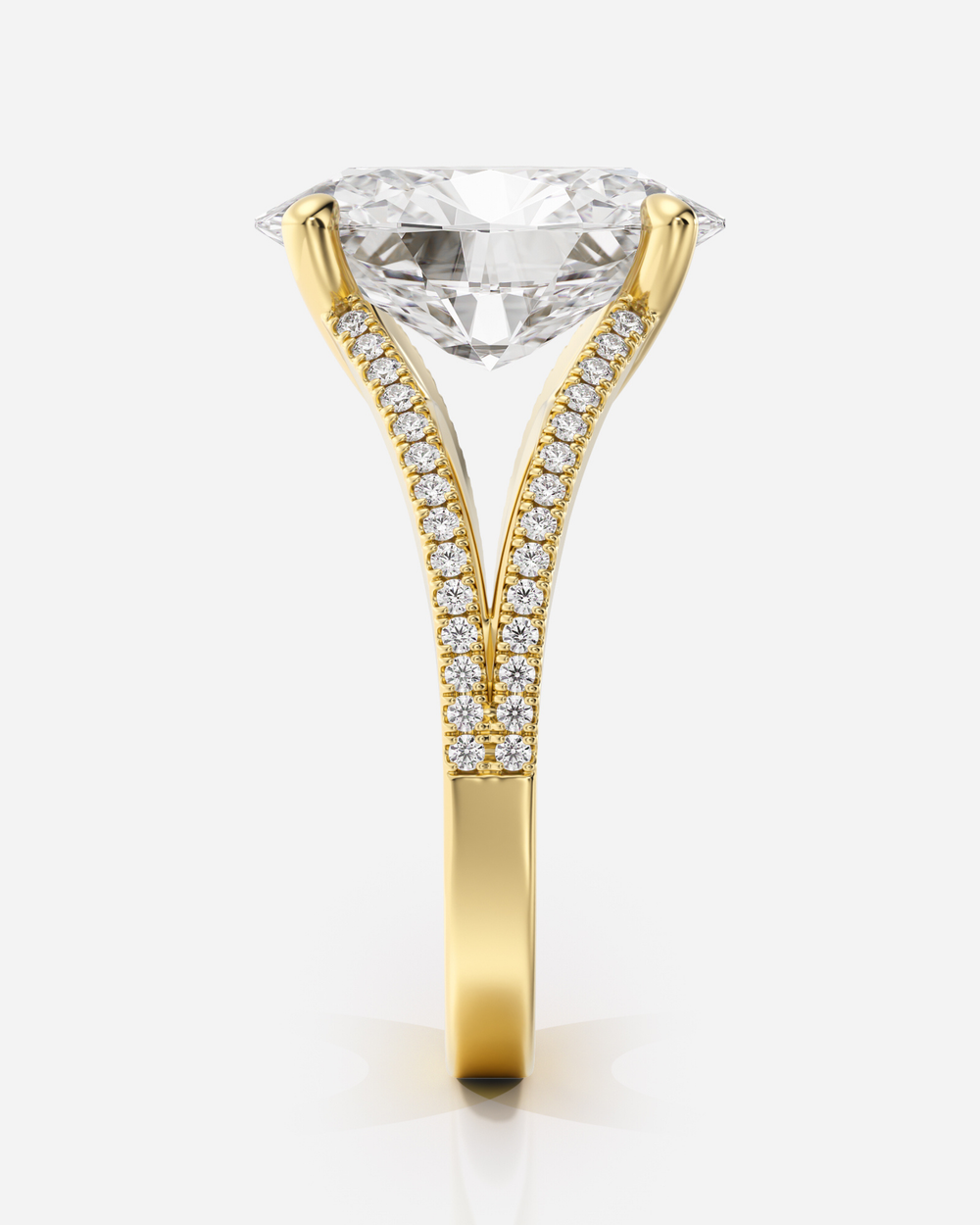 Anastasia Sidostenar Oval i 18K guld | Ophira & Co