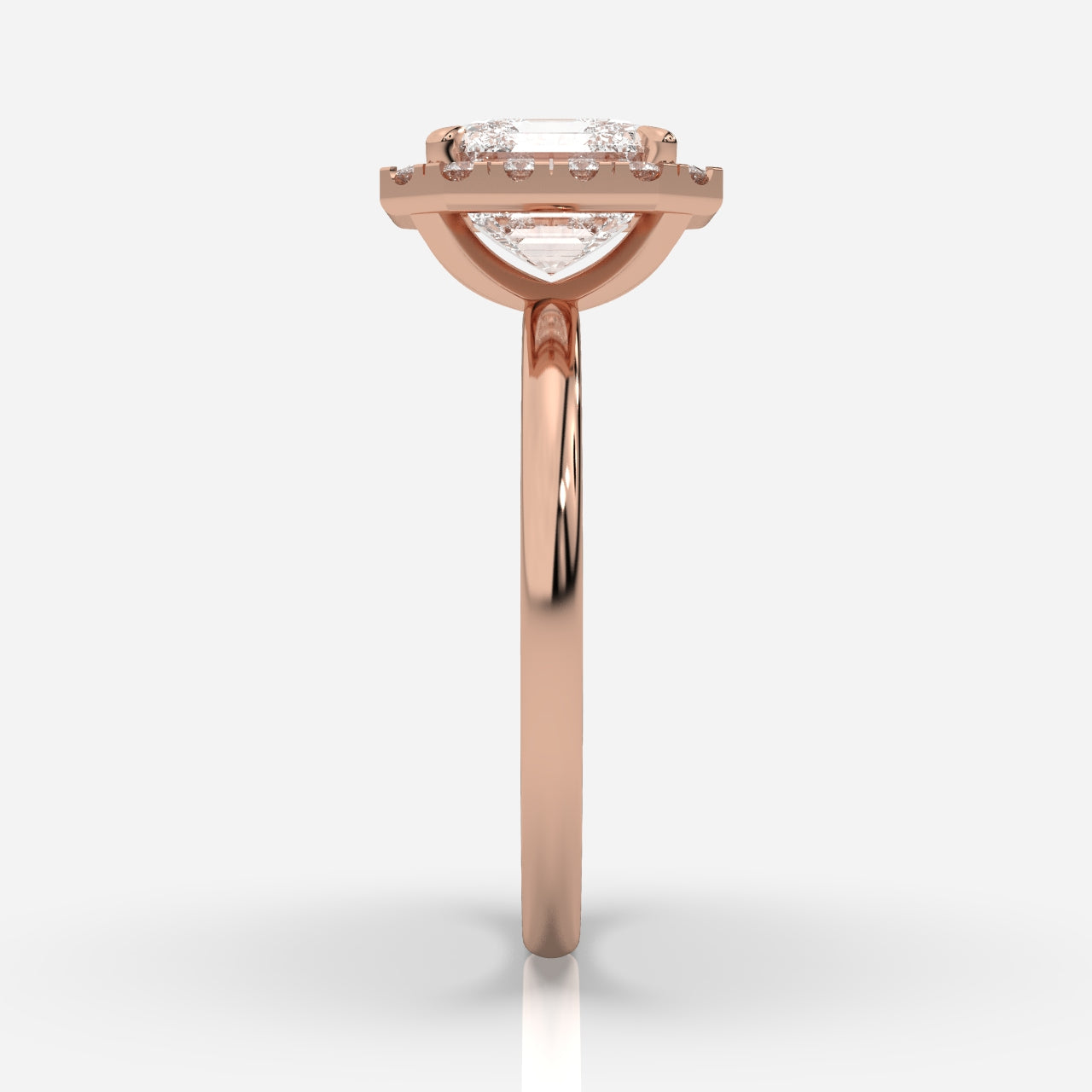 Isabella Halo Asscher