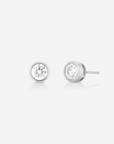 Bezel-Set Signature Diamond Studs