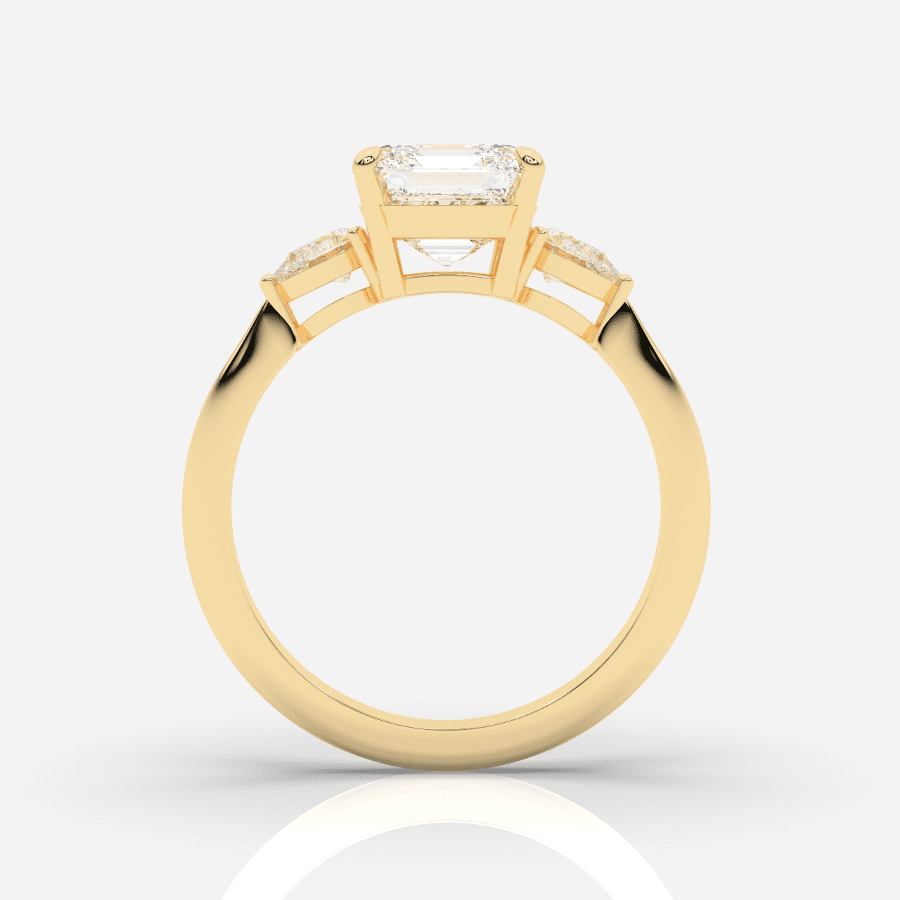 Freja Trestensring Asscher