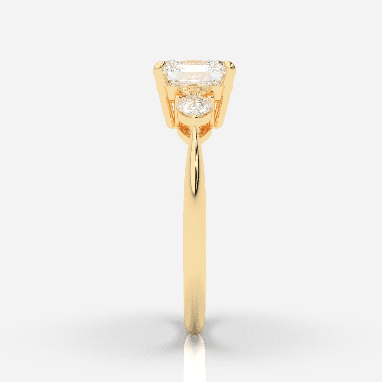 Freja Trestensring Asscher