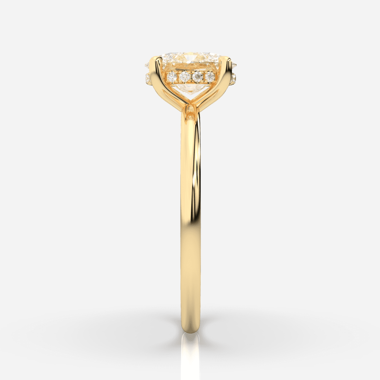 Isabella Hidden Halo Oval