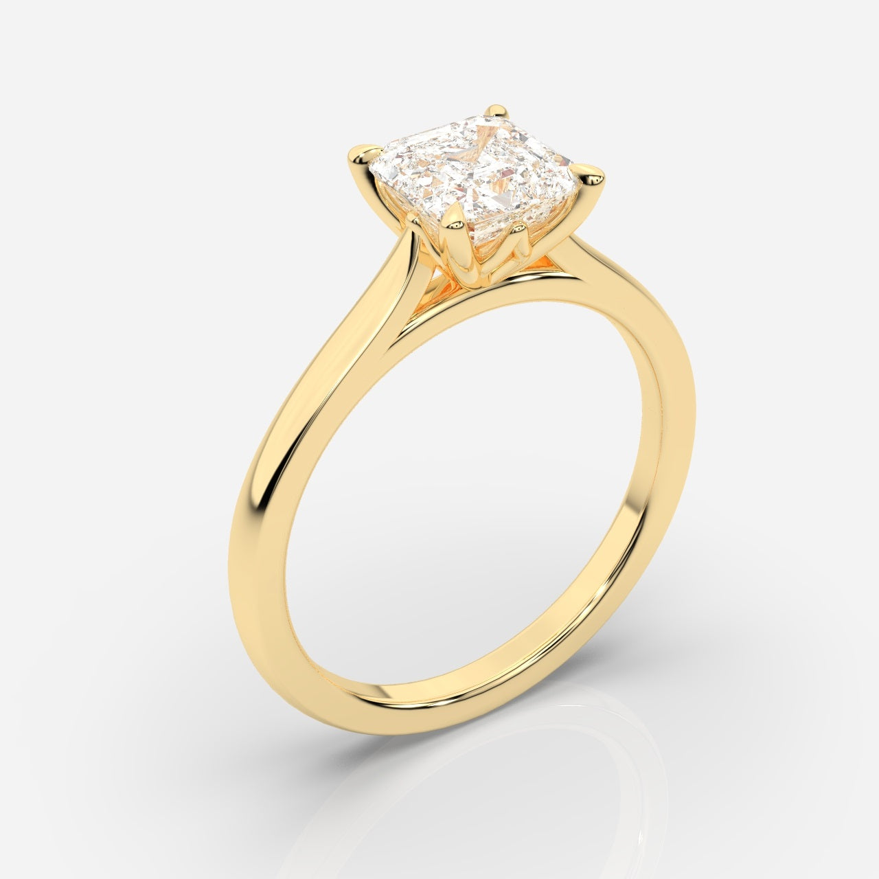 Elina Katedral Solitär Asscher