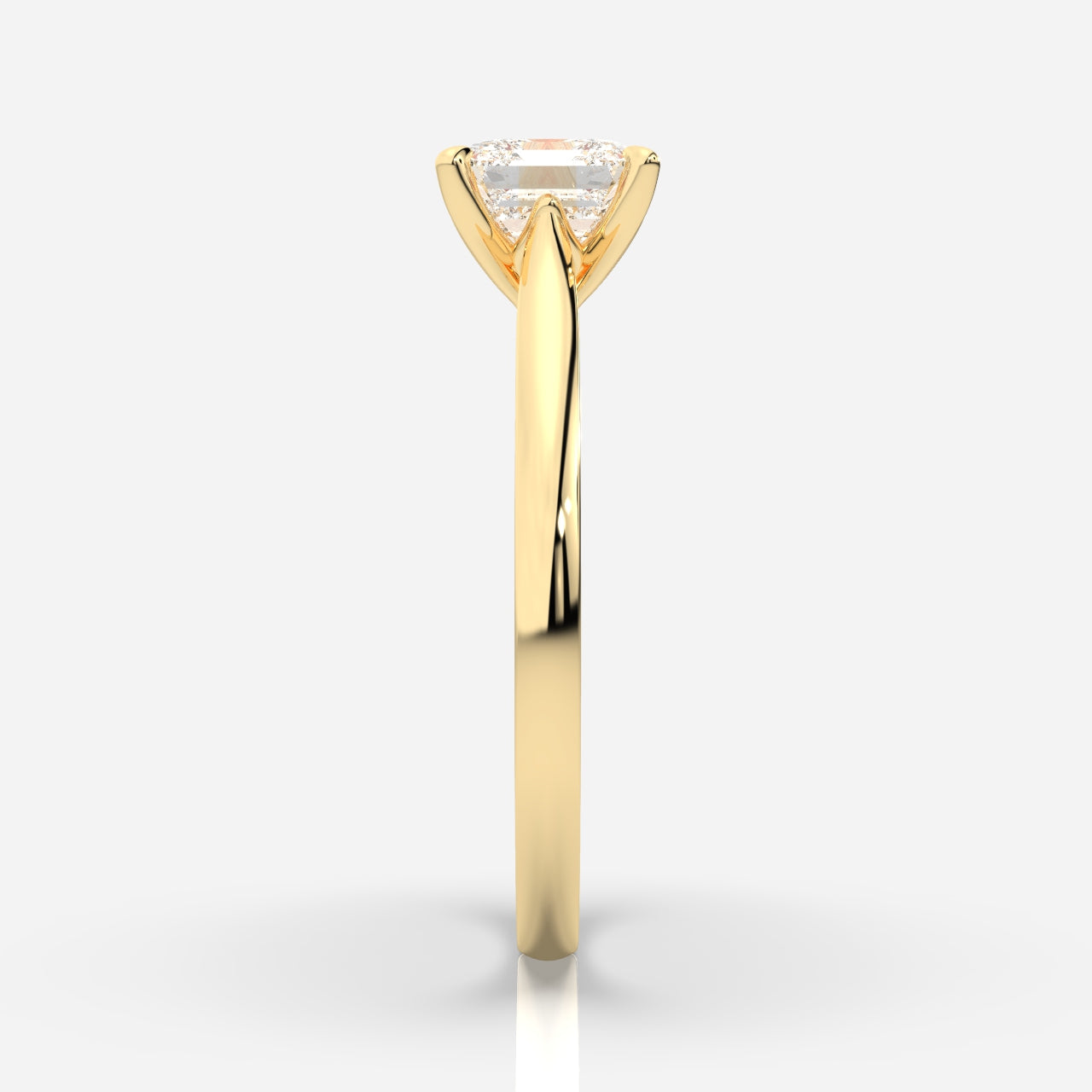 Elina Katedral Solitär Asscher